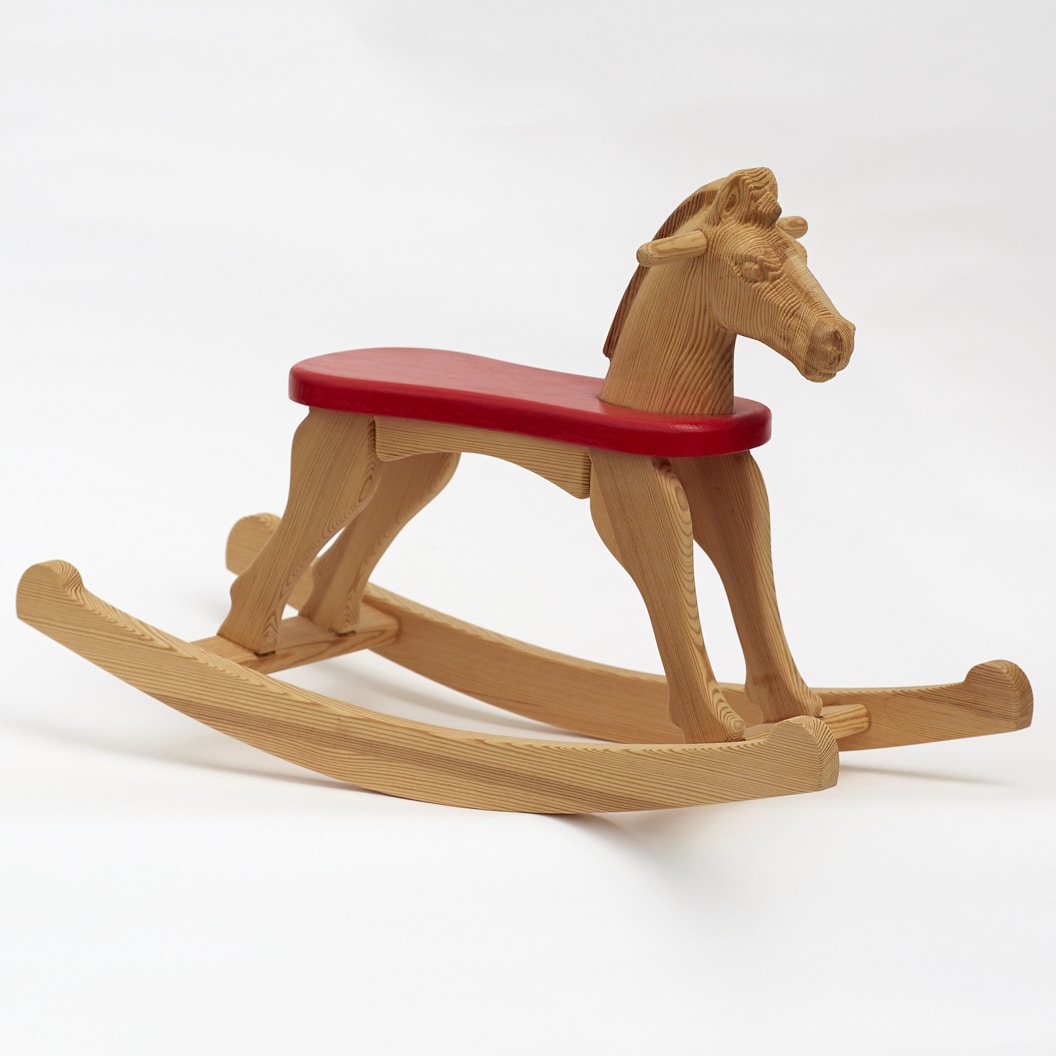 red rocking horse